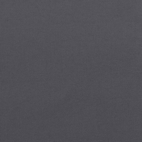 Възглавници за столове 2 бр антрацит 50x50x7 см Оксфорд плат