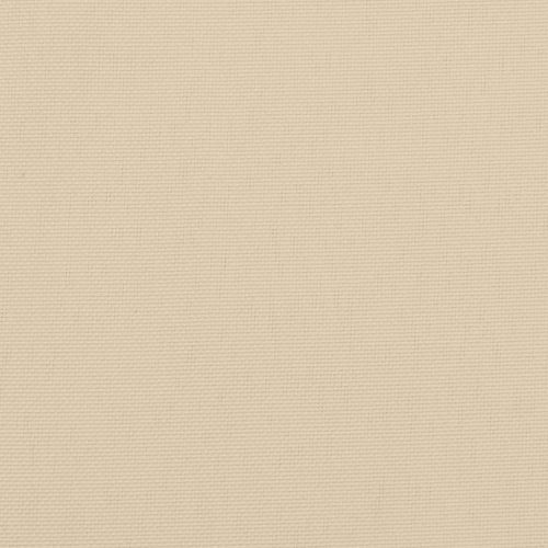 Възглавници за столове 6 бр бежови 40x40x4 см Оксфорд плат