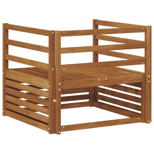 2 Брой Външен диван Натурално