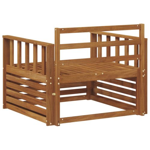 2 Брой Външен диван Натурално