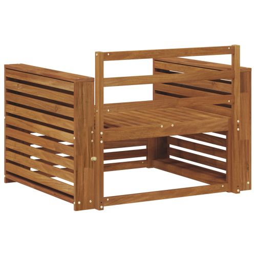 2 Брой Външен диван Натурално