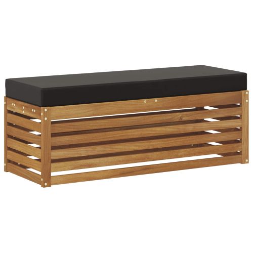 Външна Stolca Бенч Солидно акациево дърво Естествен