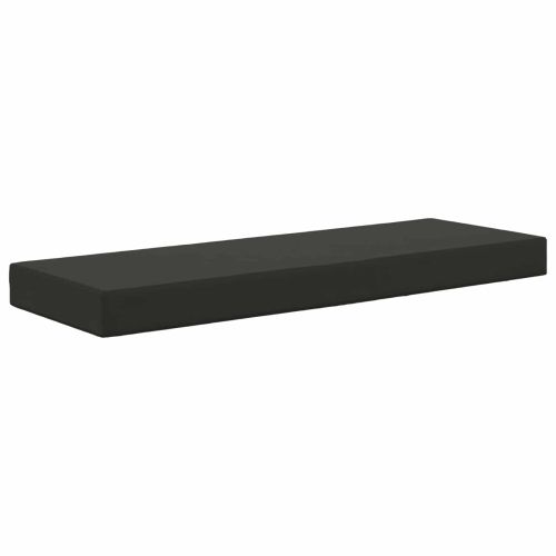 Възглавница за открито седалка Черен 111,5 x 40 x 8 см