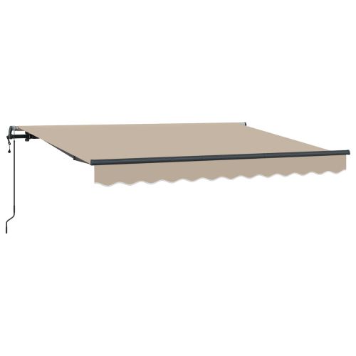 Сгъваем навес Бежово 250 x 200 cm текстил