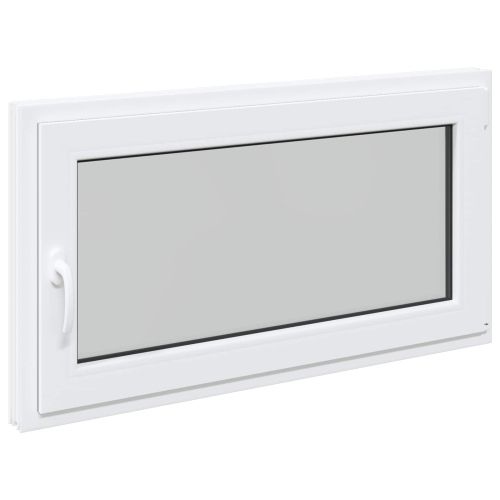 Прозорец за мазе RISOR 110 x 70 cm PVC и стъкло Бяло