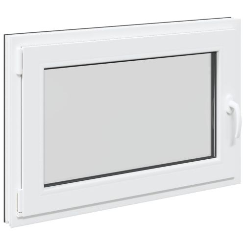 Прозорец за мазе RISOR 90 x 70 cm PVC и стъкло Антрацит