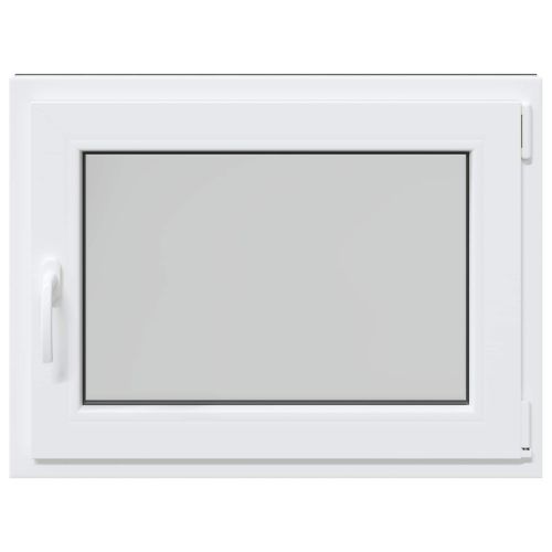 Прозорец за мазе RISOR 80 x 60 cm PVC и стъкло Антрацит
