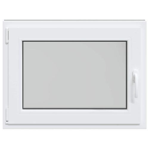 Прозорец за мазе RISOR 80 x 70 cm PVC и стъкло Антрацит