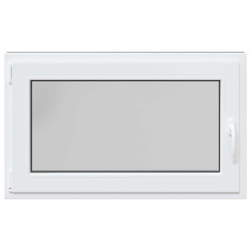 Прозорец за мазе RISOR 100 x 50 cm PVC и стъкло Антрацит