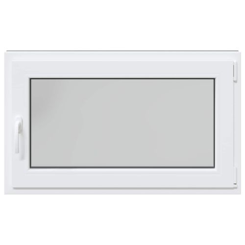 Прозорец за мазе RISOR 100 x 70 cm PVC и стъкло Антрацит
