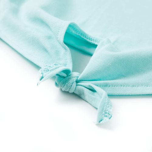 Детска тениска, светла аква, 140