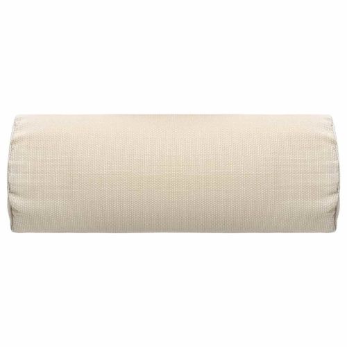 Облегалка за глава за шезлонг, кремава, 40x7,5x15 см, textilene