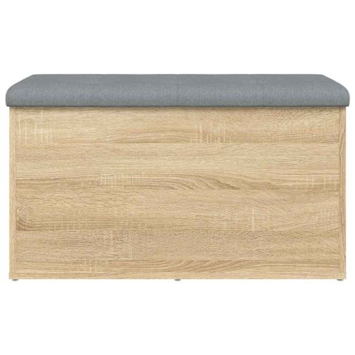 Пейка за съхранение, дъб сонома, 82x42x45 см, инженерно дърво