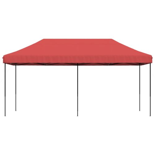 Сгъваема парти шатра, pop-up, бордо, 580x292x315 см