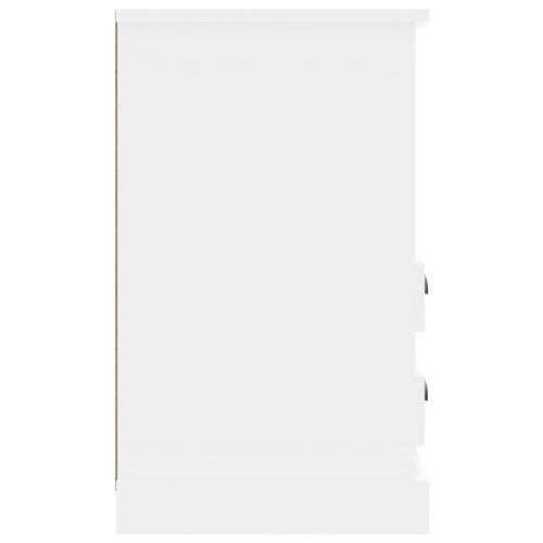 Нощни шкафчета, 2 бр, бели, 43x36x60 см