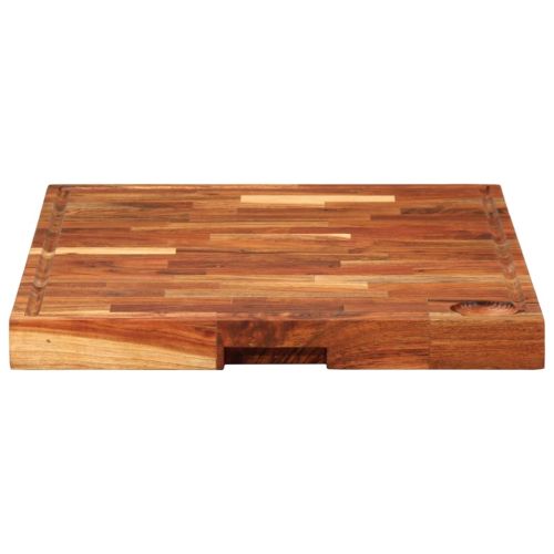 Дъска за рязане 60x42x4 см акация масив