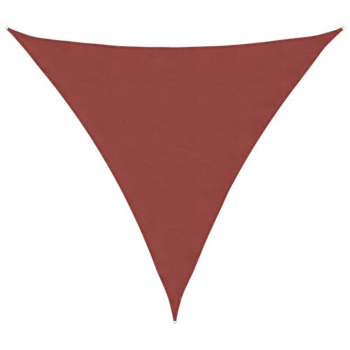 Платно-сенник, Оксфорд плат, триъгълно, 4,5x4,5x4,5 м, теракота