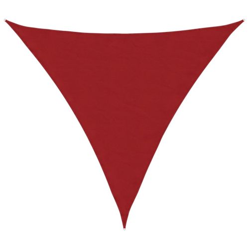 Платно-сенник, Оксфорд плат, триъгълно, 4,5x4,5x4,5 м, червено