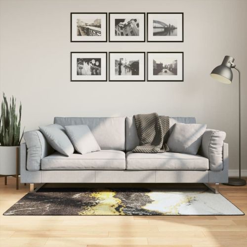 Перящ се килим многоцветен 80x150 см