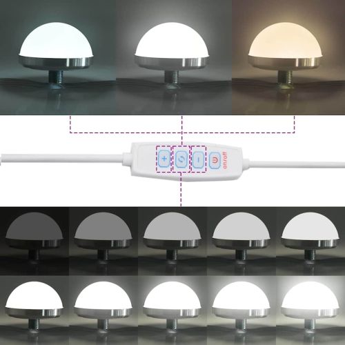 Комплект масичка с LED 3 бр. Дъб Инженерна дървесина