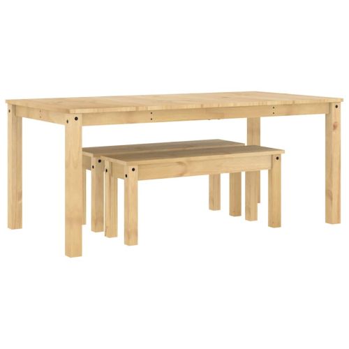 Трапезен комплект от 3 части PANAMA, бор масив