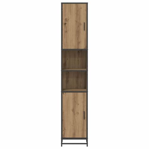 Комплект мебели за баня с рафт с врата Дъб 35 x 37,5 x 188,5 см