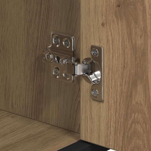 Комплект мебели за баня с рафт с врата Дъб 35 x 37,5 x 188,5 см