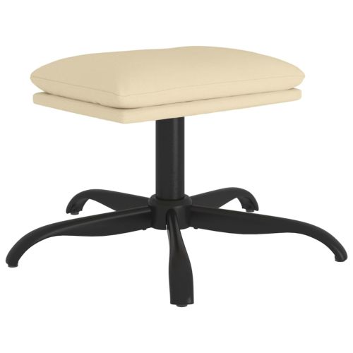 Табуретка, кремава, 60x60x36 см, плат