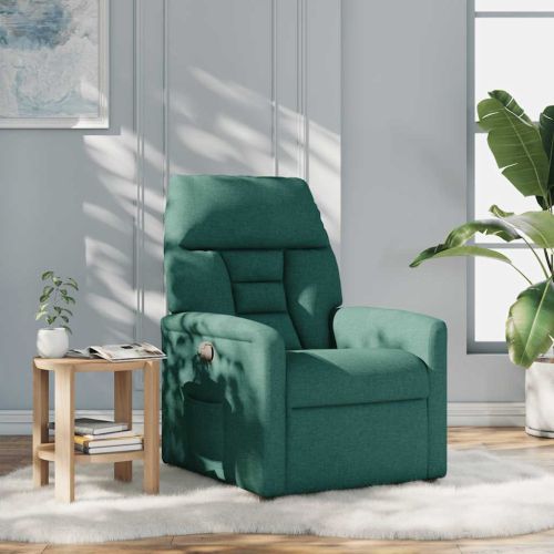 Наклоняем стол, тъмнозелен, текстил