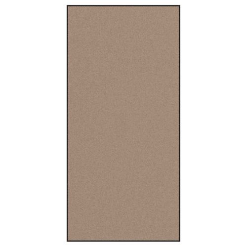 Мат за врата Бежов и черен 120 x 250 cm 100% Полиамид