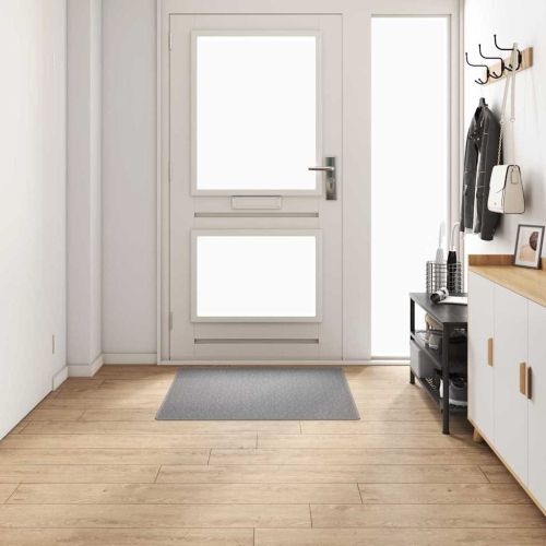 Килим пътека Светлосиво 100 x 100 cm 100% Полипропилен