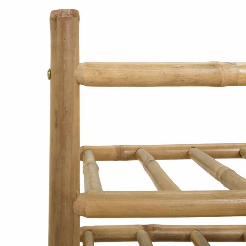 Винен рафт Естествен 57 x 29,5 x 72 см Бамбук