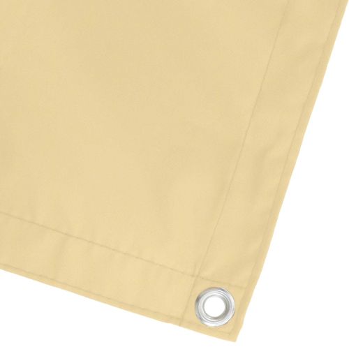 Балконен екран Пясък 110 x 700 см Оксфордска тъкан