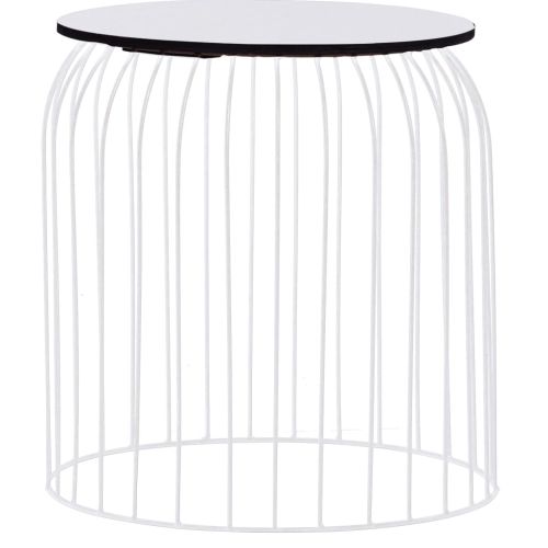 Маси за кафе, 3 бр, бели