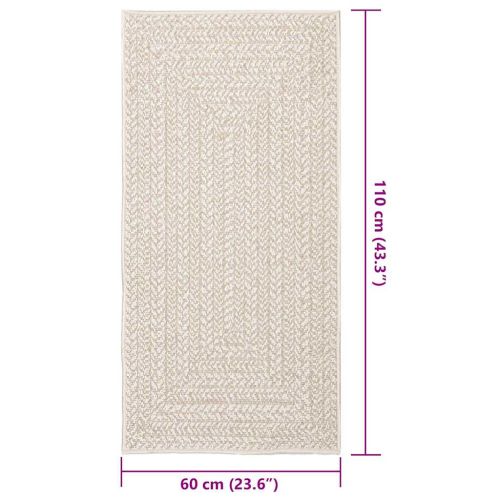 Килим "ZIZUR", 60x110 см, визия юта, за закрито и открито