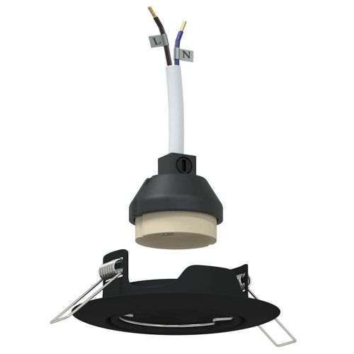 Прожектор 6 pcs Черно 9 x 9 x 2.5 см Метал