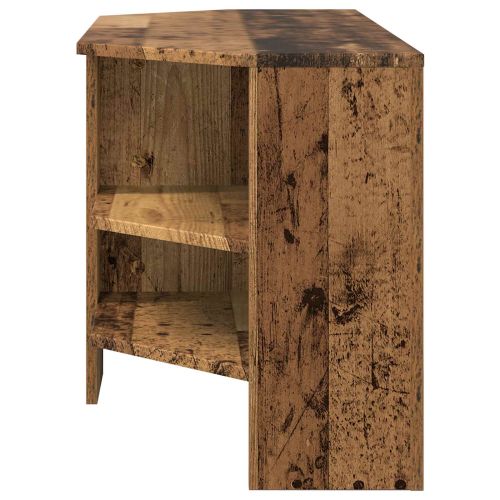 Ъгловшкафзателевизор 102 x 40,5 x 45 см Старо дърво