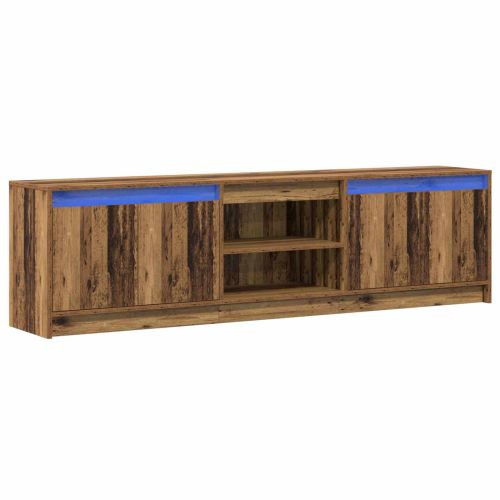 ТВ Единици 2 pcs Кафяво 180 x 34 x 50 см Инженерно дърво