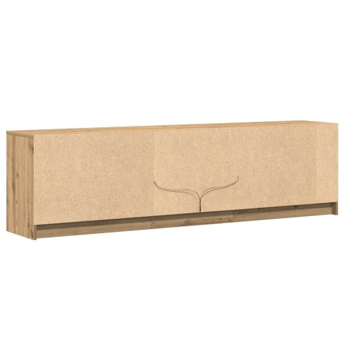 ТВ Единици 180 x 34 x 50 см Кафяво Инженерна дървесина