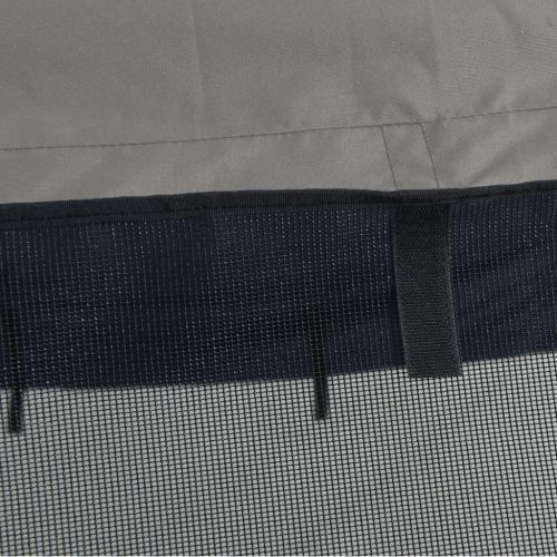 Тента за лодка с 4 дъги мрежести страници 243x(230-244)x137 см