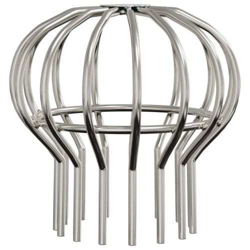 Защита за листа на улука 2 pcs Сребрист 110 мм