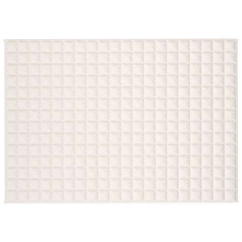 Утежнено одеяло светлокремаво 138x200 см 6 кг плат