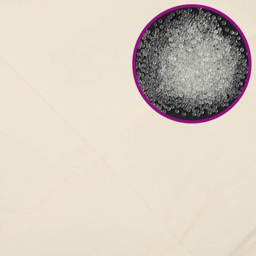 Утежнено одеяло светлокремаво 138x200 см 6 кг плат