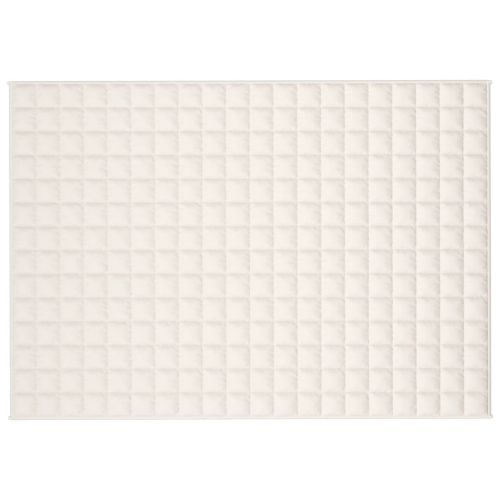 Утежнено одеяло светлокремаво 135x200 см 6 кг плат