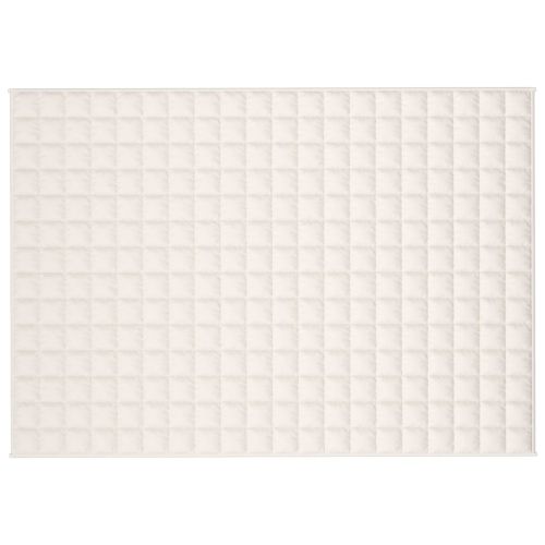 Утежнено одеяло светлокремаво 137x200 см 6 кг плат