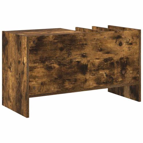 Шкаф за грамофонни плочи с рафт Димян дъб 78.5 x 35 x 45 см