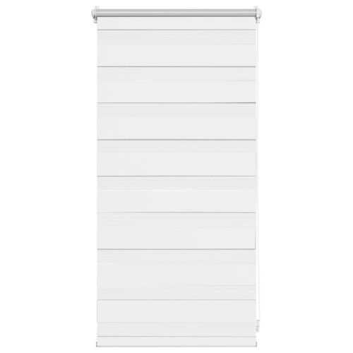 Зебра щора 40,9x100 см Ширина на плат 36,7 см бяла