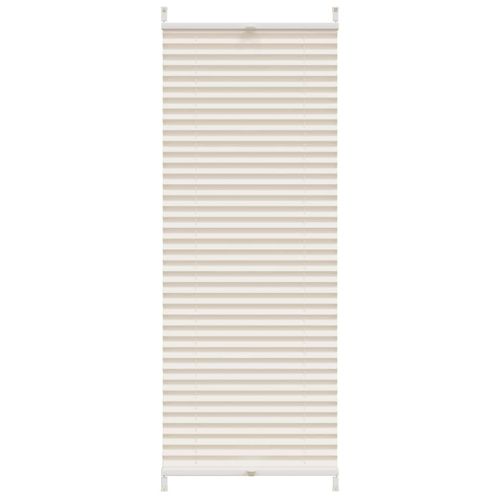 Плисирана щора 40 х 100 см, цвят крем