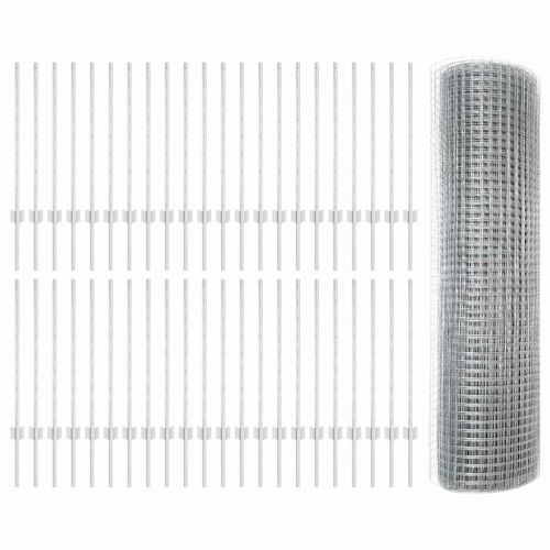 Сварена телена ограда с кол. 100 x 0,8 м (Ш x В)