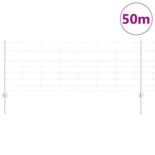 Див ограда с колове 50 x 0,8 м (Ш x В)